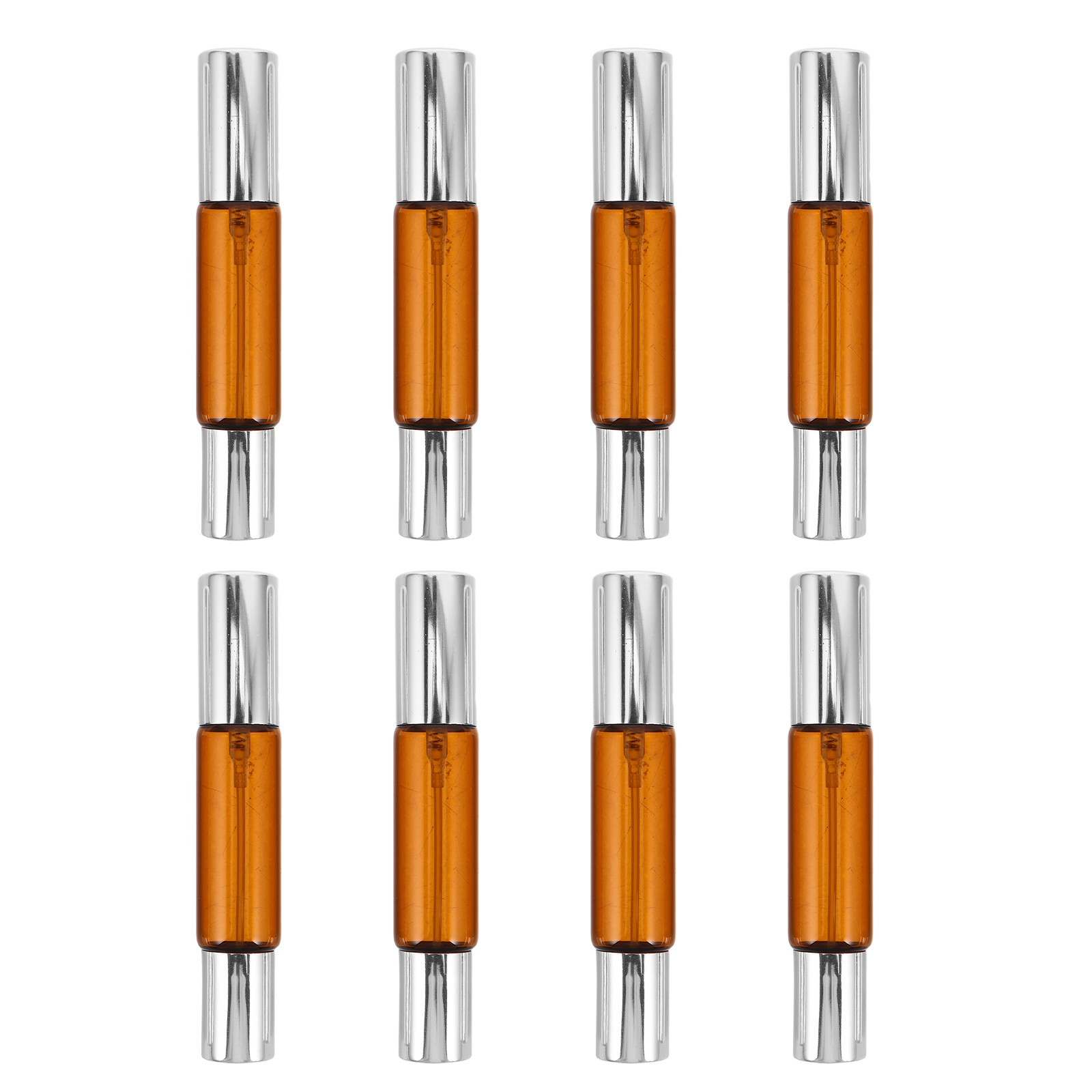 Perfume Travel Set - Flacons roll-on en verre ambré pour