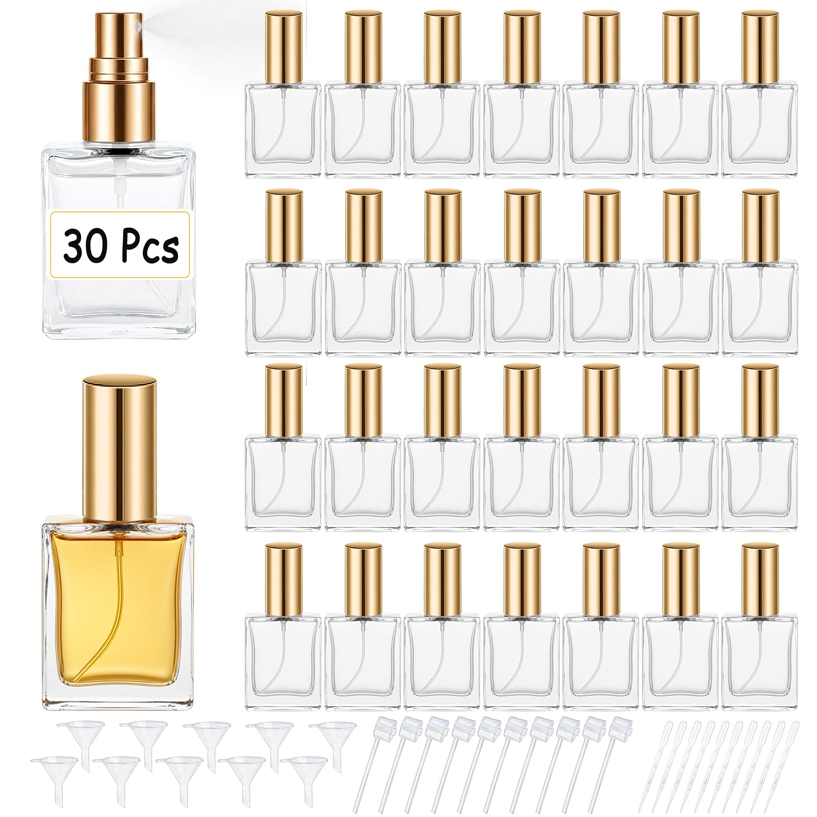 Perfume Fragrance World Qahwa - Flacons vaporisateurs de parfum en verre
