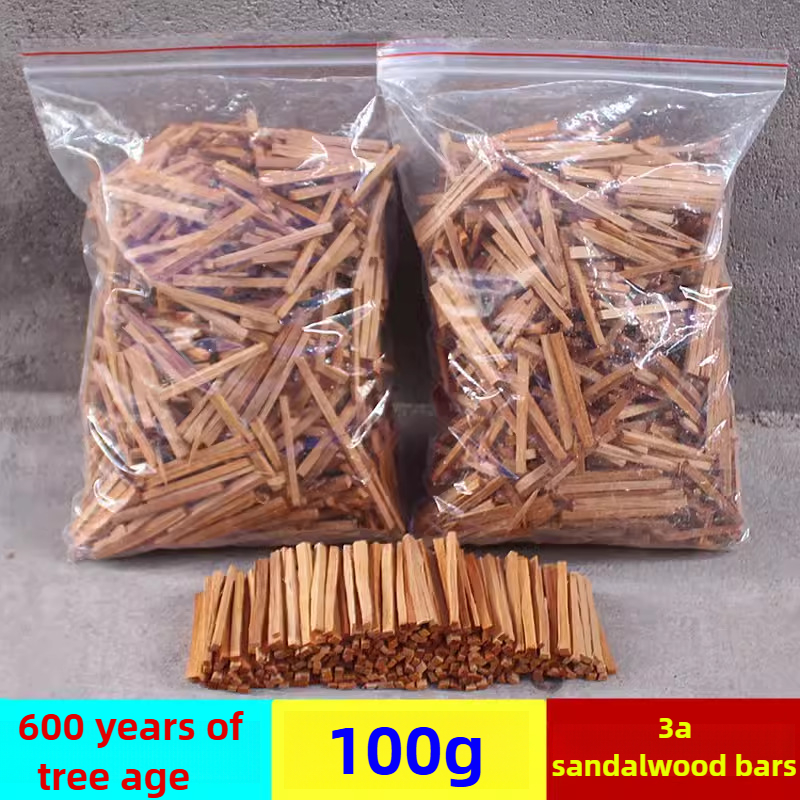 Sandalwood Perfume Oil - Bâtonnets d'encens en bois de santal
