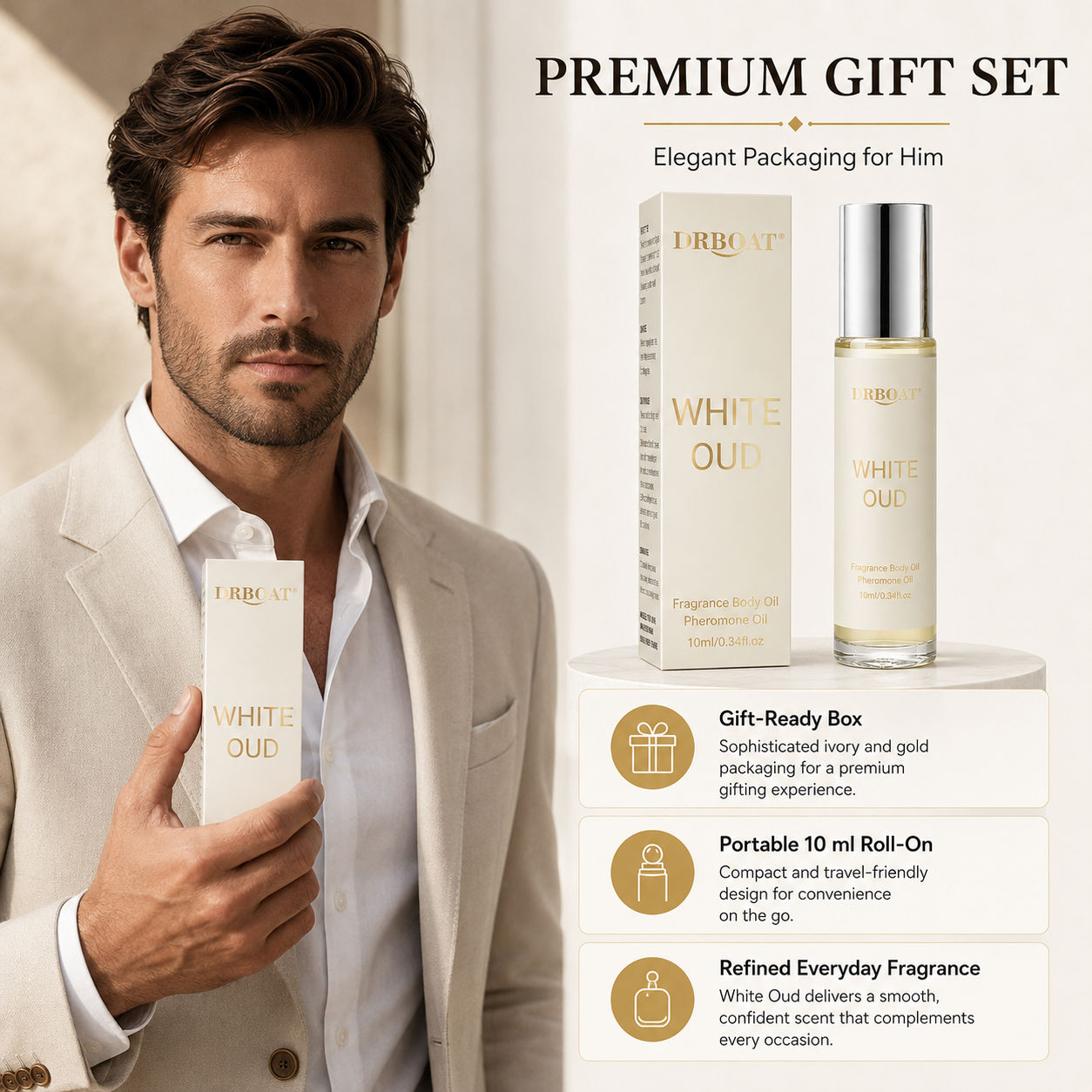 Parfum en roll-on pour hommes, - Perfume Fragrance For Men avis et prix