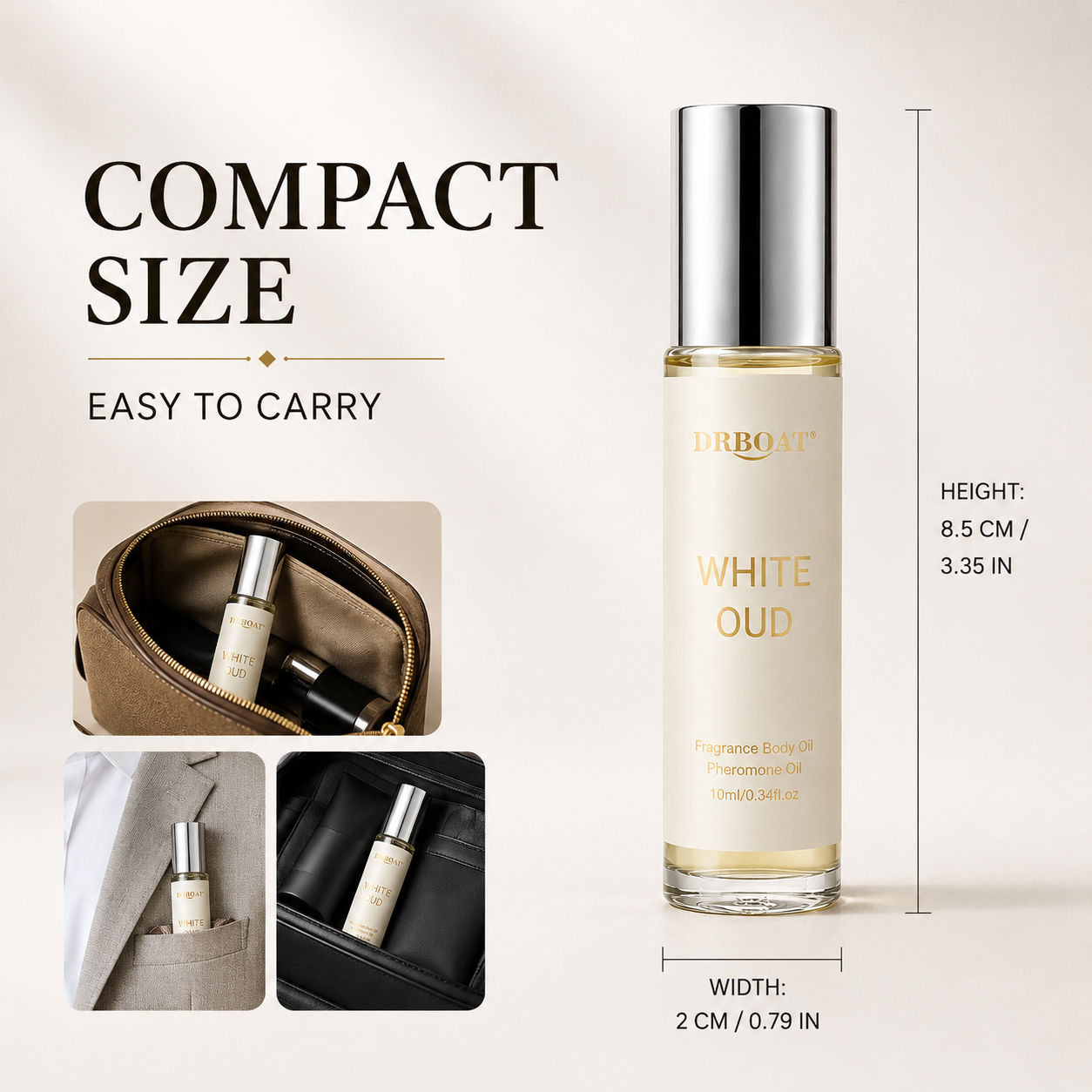 Parfum en roll-on pour hommes, - Perfume Fragrance For Men avis et prix
