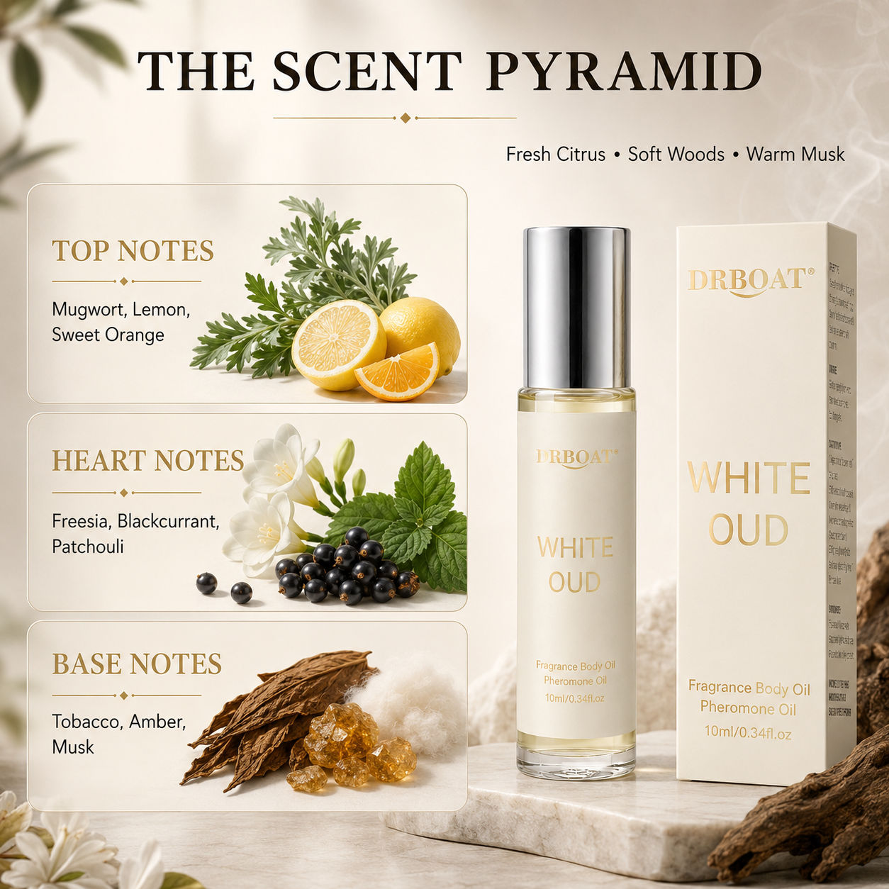 Parfum en roll-on pour hommes, - Perfume Fragrance For Men avis et prix