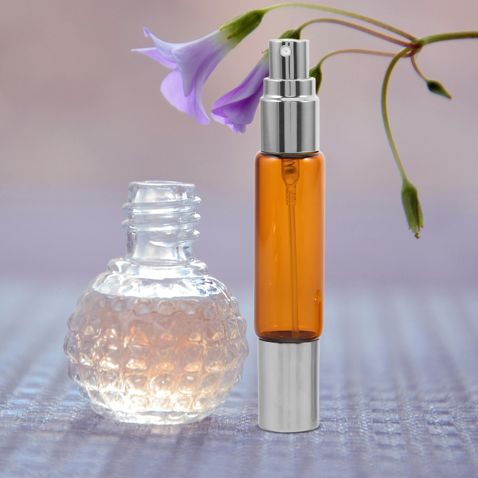 Flacons roll-on en verre ambré - Perfume Travel Set avis et prix