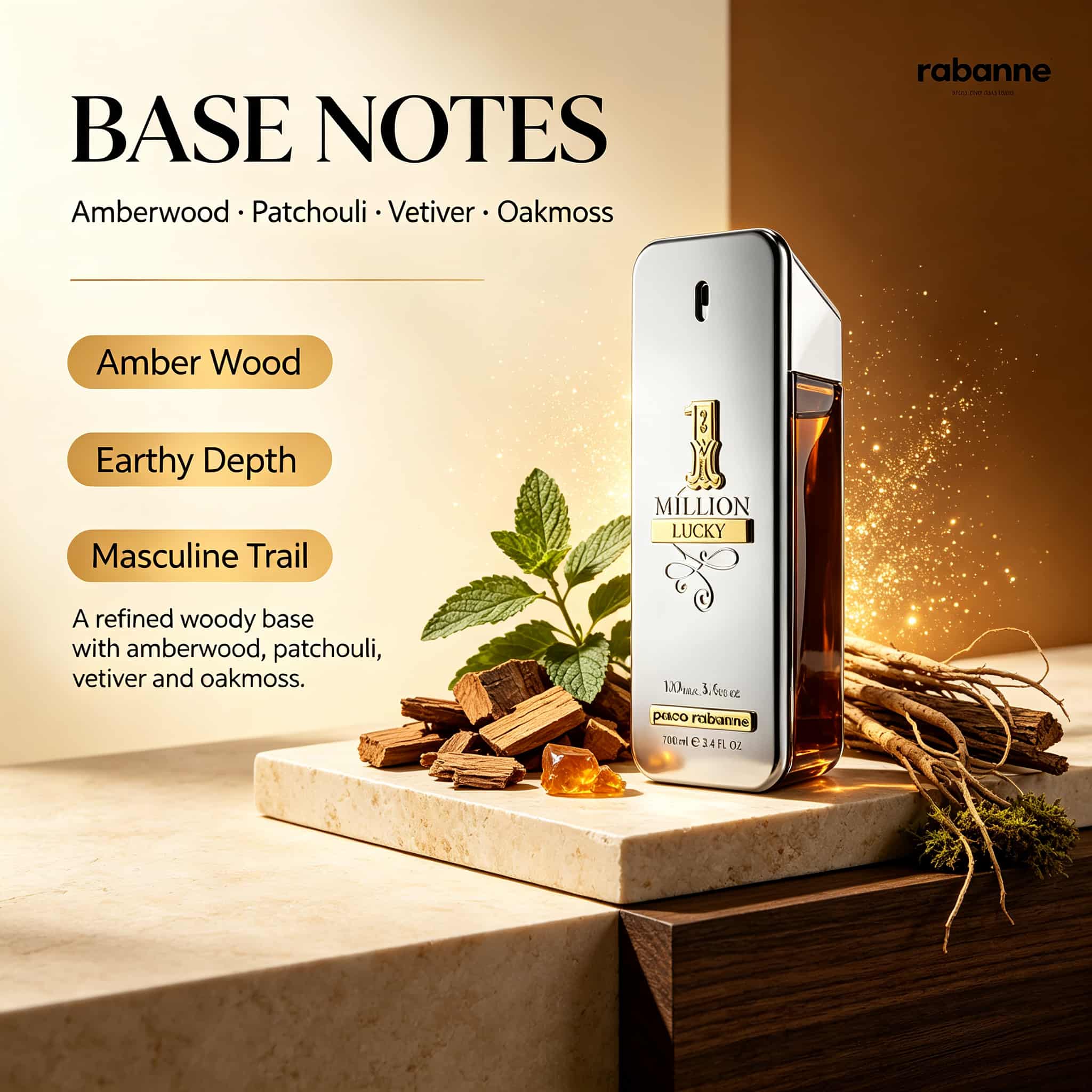 Parfum Rabanne 1 Million Lucky - Fragrance Perfume Note avis et prix