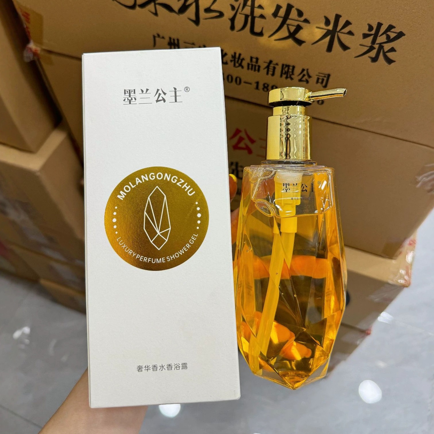 Gel Douche Parfumé Luxe Molan  - Perfume Fragrance Body Lotion avis et prix