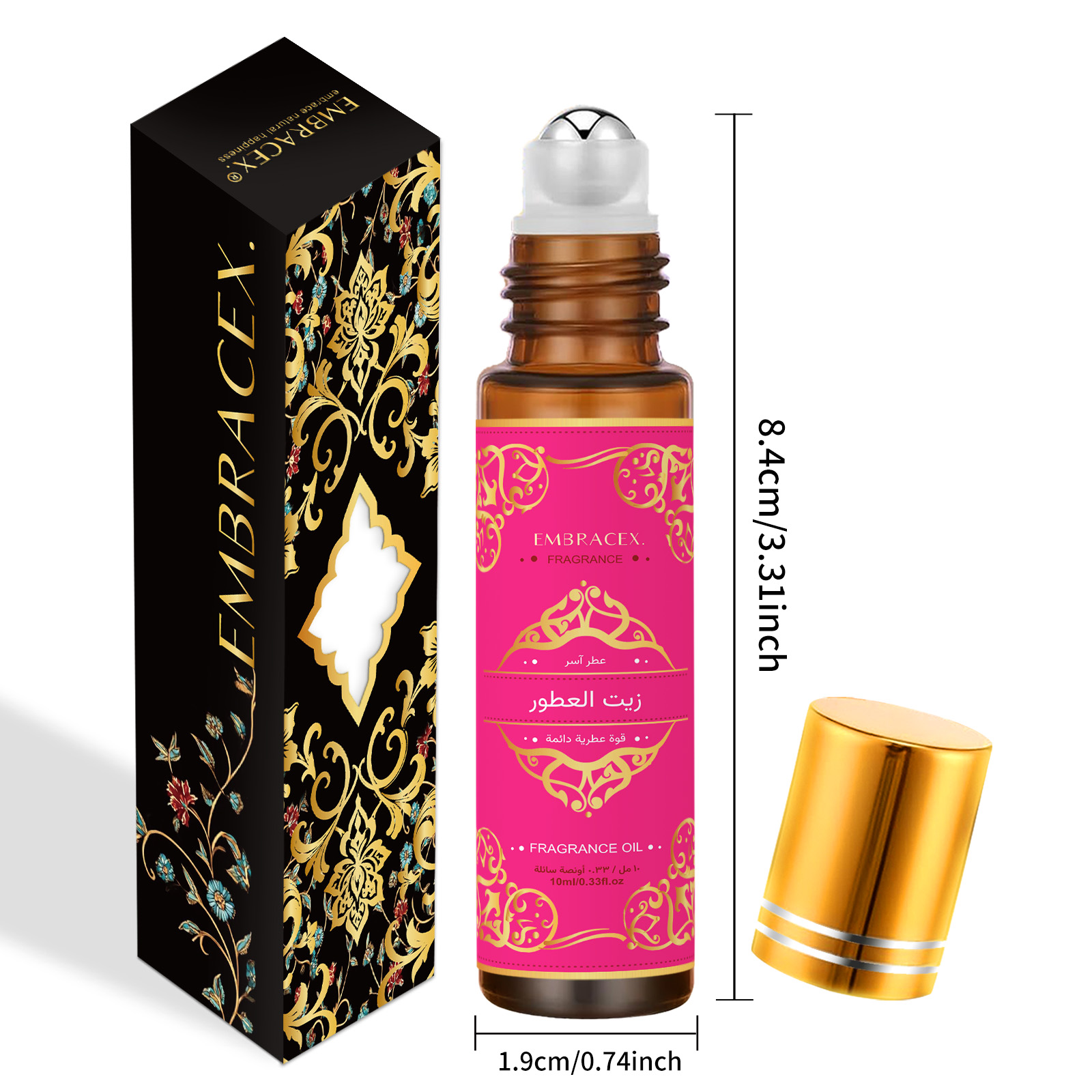 8PC/1PC Huiles Parfumées en Ro - Sandalwood Perfume Oil avis et prix